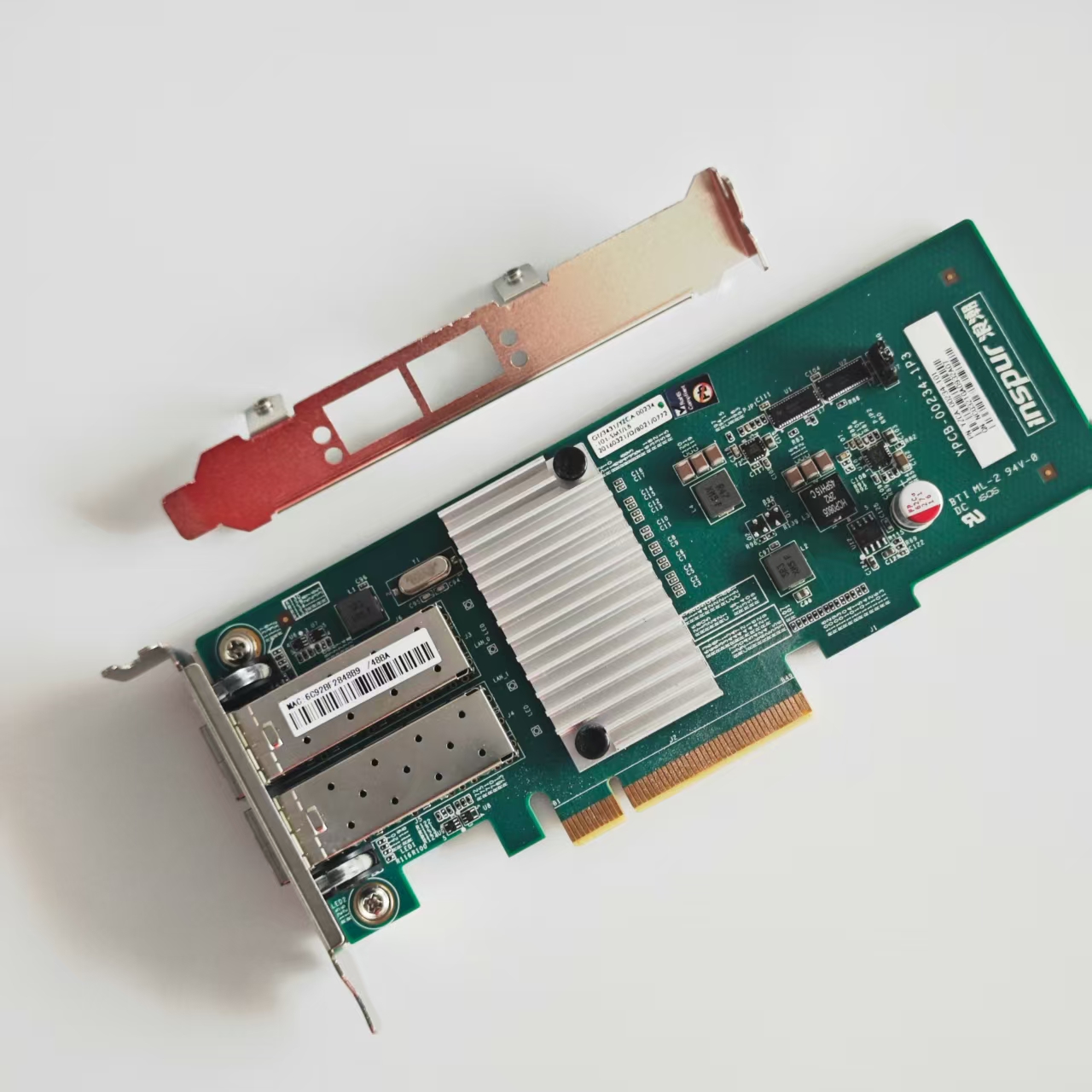 10Gb Sfp+ Pcie Network Card Dual Port - Сетевая карта 10 ГБ SFP+ PCI-E,