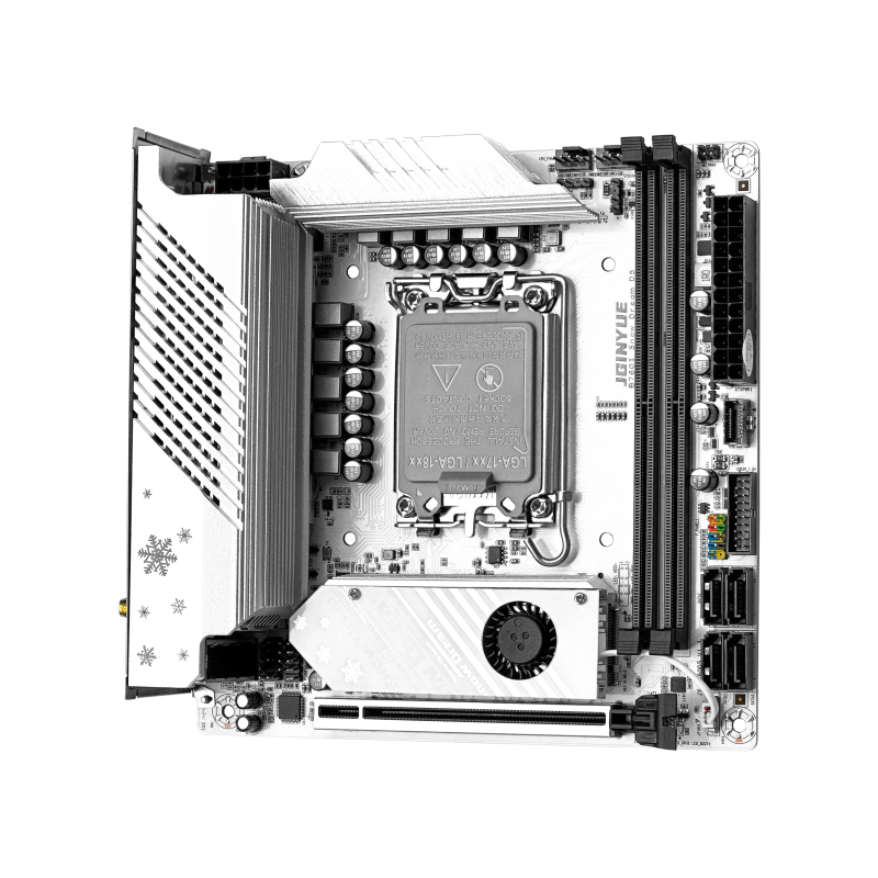 Материнская плата JGINYUE B760 – обзор и цена Lga 1700 Ddr5 Itx Motherboard