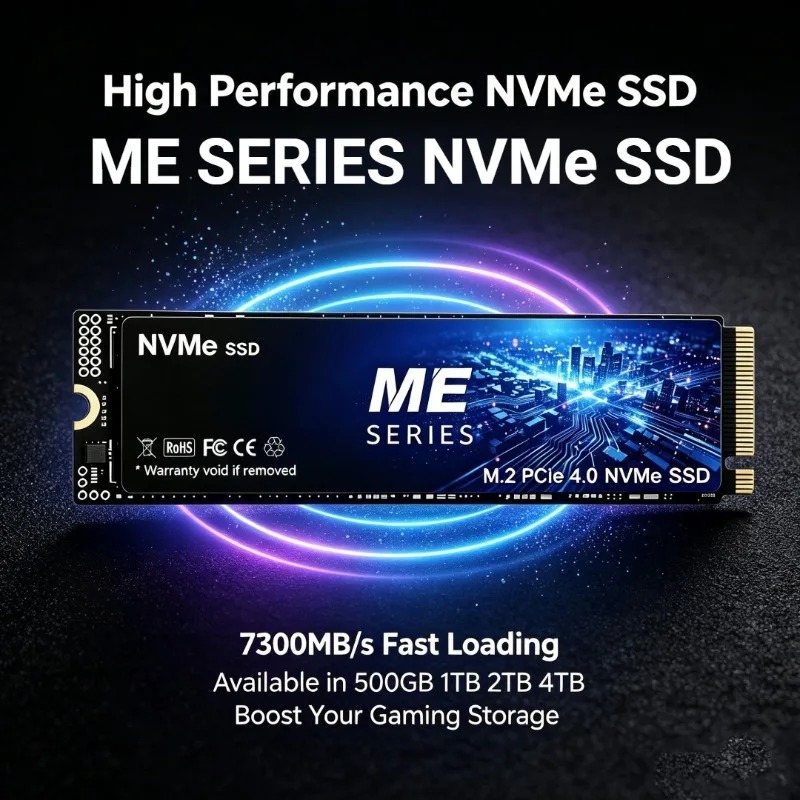 Новый SSD-накопитель ME SERIES – обзор и цена M.2 Nvme 4Tb Pcie 4.0 Ssd