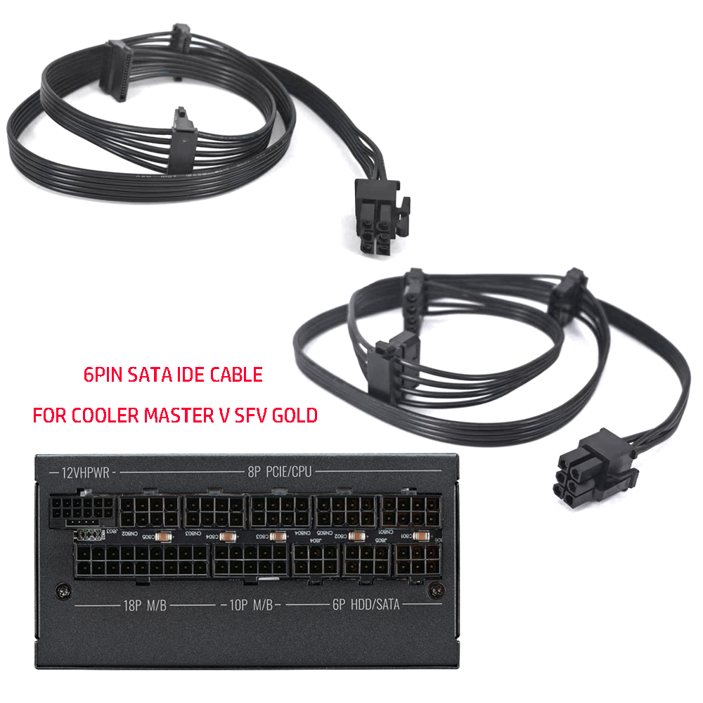 6-контактный кабель PCIE TO 3  – обзор и цена Sfx Power Supply 850W Gold