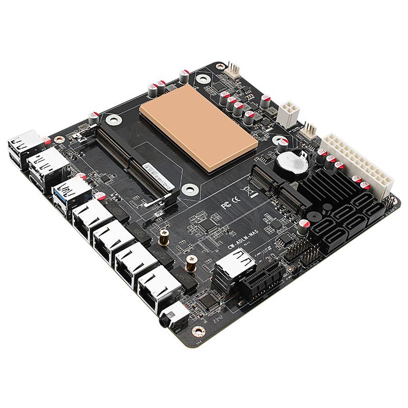 Материнская плата NAS с низким – обзор и цена Nas Motherboard N100 6 Sata