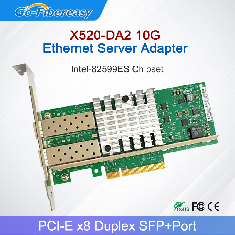 Сетевая карта X520-DA2 10Gb SF – обзор и цена 10Gb Sfp+ Pcie Network Card Dual Port