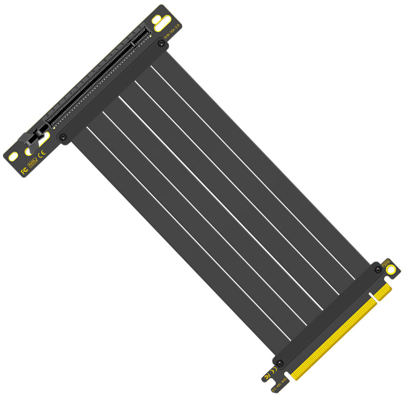 TEUCER PCI-E 4.0 X16 Удлинител – обзор и цена Pcie 4.0 X16 Riser Cable 90 Degree
