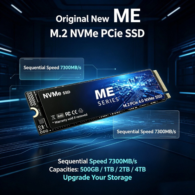 Новый SSD-накопитель ME SERIES – обзор и цена M.2 Nvme 4Tb Pcie 4.0 Ssd