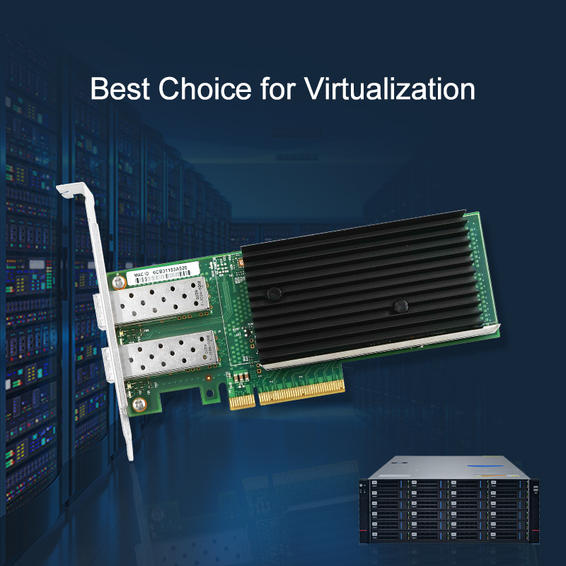 LR-LINK 1010PF-2SFP+ PCIe x8 Д – обзор и цена 10Gb Sfp+ Pcie Network Card Dual Port