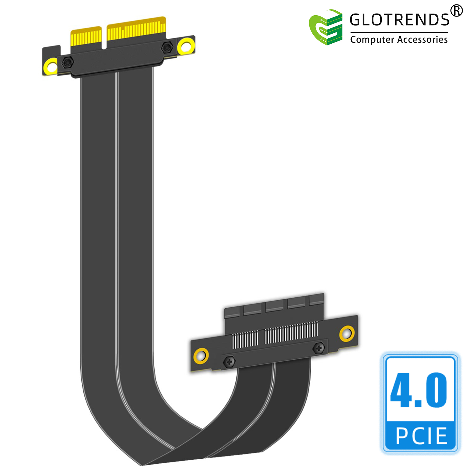 Кабель-удлинитель PCIe 4.0 X4, – обзор и цена Pcie 4.0 X16 Riser Cable 90 Degree